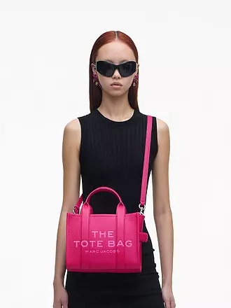 MARC JACOBS | Sac en cuir - Tote Bag THE SMALL TOTE LEATHER | pink